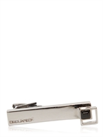 DSQUARED - D2 GEOMETRIC METAL TIE PIN - NICKEL