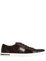 DOLCE & GABBANA - SUEDE & PIENO FIORE - BORDEAUX