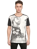 DOLCE & GABBANA - SAINT DOMENICO PRINT JERSEY T-SHIRT - BLACK