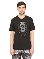 CHRISTOPHER KANE - FRANKENSTEIN COTTON JERSEY T-SHIRT - BLACK