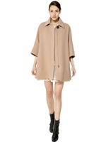 CHLOE' - DOUBLE FACE WOOL COAT - CAMEL