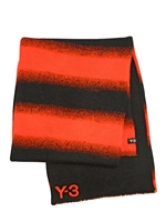Y-3 - REVERSIBLE WOOL BLEND TRICOT - BLACK/ORANGE