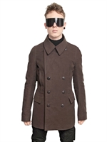 RICK OWENS - SCHWERER CABAN - DUNKLER STAUB