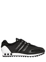 Y-3 - TOKYO TRAINER NYLON & LEATHER SNEAKERS - BLACK