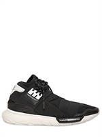 Y-3 - QASA HIGH NEOPRENE SLIP ON SNEAKERS - BLACK