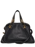 CHLOE' - MEDIUM PARATY GRAINED LEATHER BAG - CELTIC NIGHT