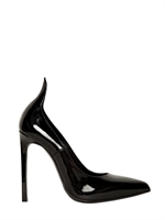 SAINT LAURENT - 120MM PARIS POINTED PATENT PUMPS - BLACK