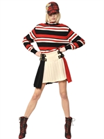 FAUSTO PUGLISI - GESTRICKTER JACQUARD-PULLI AUS WOLLE & KASCHMIR - MULTI