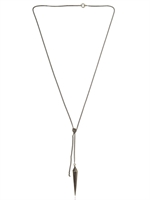 ANN DEMEULEMEESTER - STERLING SILVER PENDANT NECKLACE - SILVER