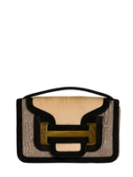 PIERRE HARDY - BAG 61 COLOR BLOCKED PONYSKIN BAG - MULTI