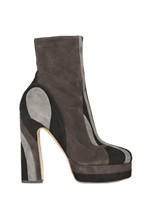 ROCHAS - 130MM SUEDE BOOTS - MULTICOLOR