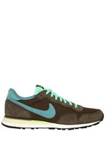 NIKE NSW - PEGASUS 83 SUEDE & NYLON SNEAKERS - MULTI GREEN