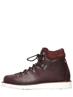 DIEMME - ROCCIA VET LEATHER & SUEDE BOOTS - BURGUNDY