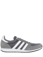 ADIDAS ORIGINALS - ADISTAR RACER SUEDE & MESH SNEAKERS - GREY