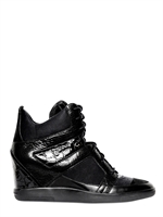 Y-3 - CALFSKIN & NEOPRENE SUKITA II SNEAKERS - BLACK