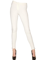 MOSCHINO CHEAP&CHIC - BIKERLEGGINGS AUS JERSEY - WEIß