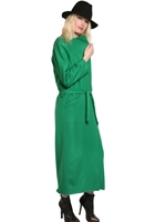 MINIMARKET - LONG WOOL COAT - GREEN