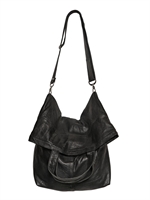 PELECHECOCO - WRAP RECYCLED LEATHER - BLACK