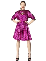 MATTIJS - TOP IN LUREX - FUCSIA