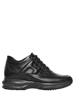 HOGAN - 60MM INTERACTIVE CALFSKIN SNEAKERS - BLACK