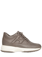 HOGAN - 60MM INTERACTIVE SHINY CALF - TAUPE