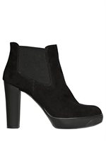 HOGAN - 110MM OPTI SUEDE LOW - BLACK