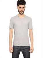 MAISON MARTIN MARGIELA - COTTON JERSEY T-SHIRT - GREY