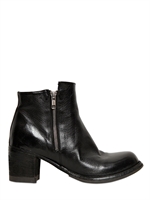 OFFICINE CREATIVE - 60MM CALFSKIN BOOTS - BLACK