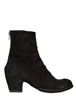 OFFICINE CREATIVE - 40MM SUEDE BOOTS - BLACK