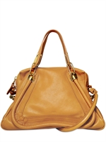 CHLOE' - MEDIUM PARATY GRAINED LEATHER BAG - YUMMY COOKIE