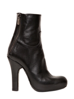 ROCCO P. - 120MM ZIPPED CALFSKIN BOOTS - BLACK
