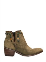 ALBERTO FASCIANI - 50MM MAYA SUEDE BEADED BOOTS - CAMEL