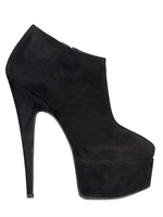 GIUSEPPE ZANOTTI - 170MM SUEDE ANKLE BOOTS - BLACK