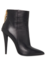 GIUSEPPE ZANOTTI - 110MM POINTED CALFSKIN BOOTS - BLACK