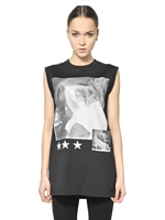 GIVENCHY - BEDRUCKTES TANK TOP AUS BAUMWOLLJERSEY - SCHWARZ