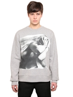 GIVENCHY - FELPA IN COTONE - GRIGIO