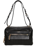 LANVIN - PADAM SOFT QUILTED LEATHER SHOULDER BAG - BLACK