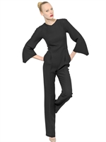 VALENTINO - OVERALL AUS SEIDEN/WOLLCADY - SCHWARZ