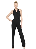 VALENTINO - OVERALL AUS SEIDEN/WOLLCADY - SCHWARZ