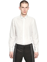 LANVIN - COTTON POPLIN SHIRT - WHITE