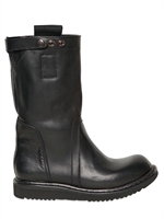 RICK OWENS - 30MM CALFSKIN BOOTS - BLACK