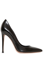 GIANVITO ROSSI - 110MM BRUSHED CALFSKIN PUMPS - BLACK