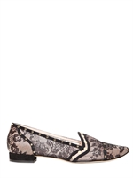 RENE CAOVILLA - 10MM LACE PEARL POINTY - BLACK