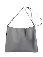 STELLA MCCARTNEY - ECO FAUX NAPPA MEDIUM SHOULDER BAG - GREY