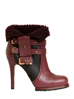 GREY MER - 110MM CALF SHEARLING - WINE