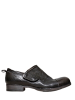 INK SHOES - 25MM TEXTURED LEATHER LOAFERS - ANTHRACITE