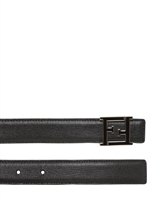 FENDI - CINTURA IN PELLE SAFFIANO 25MM - NERO