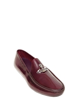 VIVIENNE WESTWOOD - ORB LOGO RUBBER LOAFERS - PURPLE
