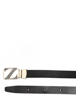 ZZEGNA - 30MM REVERSIBLE & ADJUSTABLE BELT - BLACK/BROWN