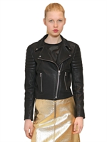 FAITH CONNEXION - LAMMLEDERJACKE - SCHWARZ